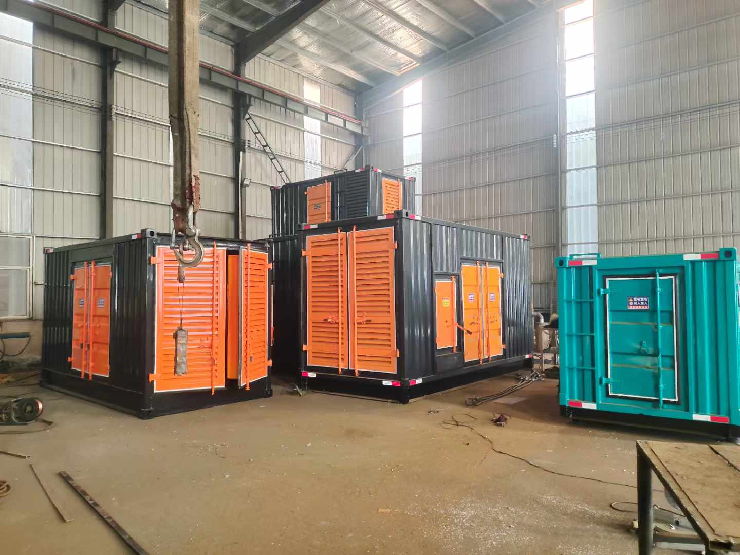 福海500kw柴油发电机组可以带动多少功率设备?